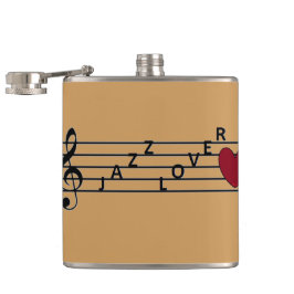 Jazz Lover Flask Heupfles