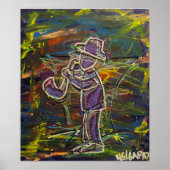 Jazz Man Poster (Voorkant)