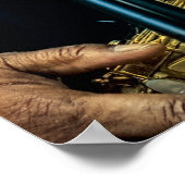 Jazz Man Poster (Hoek)