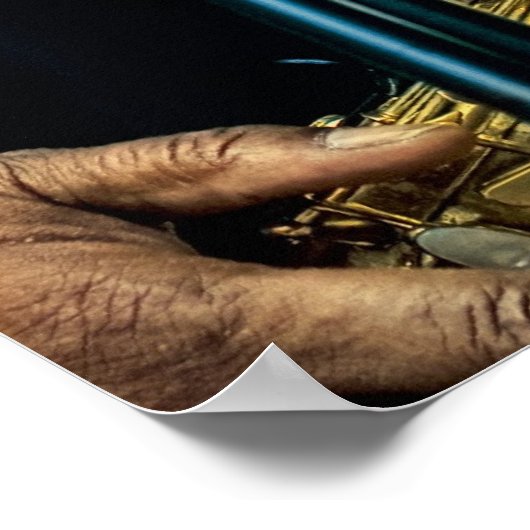 Jazz Man Poster (Hoek)