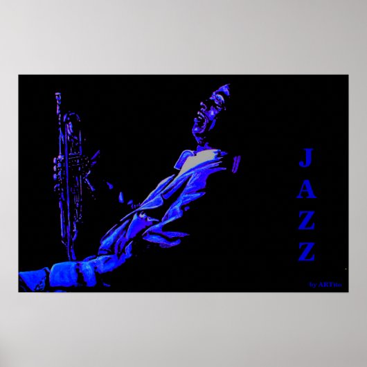 JAZZ - Miles Davis Poster (Voorkant)