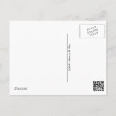 Jazz Moon sur carte postale bleu-vert (Dos)