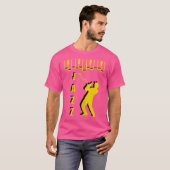 Jazz Music Graphics T-shirt (Voorkant volledig)