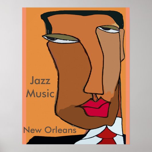 Jazz Music New Orleans 2017, wijzigingstekst Poster (Voorkant)