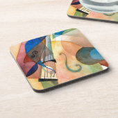 Jazz Music Schilderen "Bassline" Onderzetter (Linkerzijde)