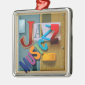 JAZZ Music - SRF Metalen Ornament (Links)