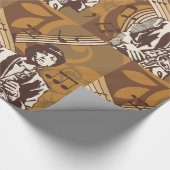 Jazz Musician Cadeaupapier (Hoek)