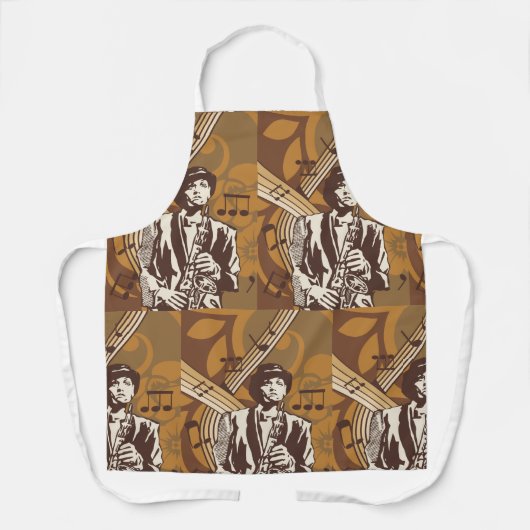 Jazz Musician Schort (Voorkant)