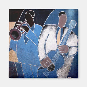Jazz Musicians Magnet Magneet