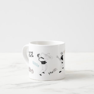 Jazz Musicians Retro Music Blues  ART Espresso Kop