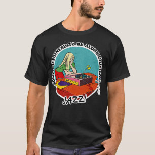 Jazz Muziek Obsessief Fan Design T-shirt