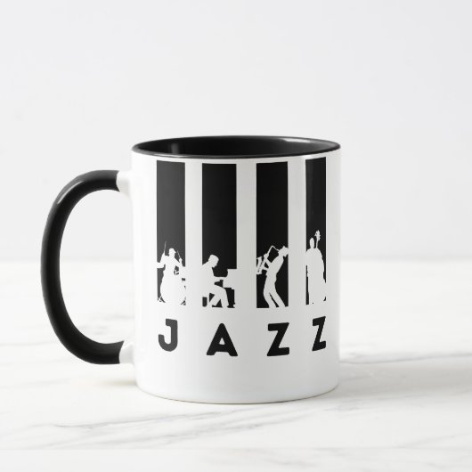 Jazz Muziekinstrumenten Mok (Links)