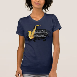 jazz-muziekshirt t-shirt