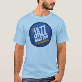 Jazz Near You Philadelphia Mannen Short Slaaf T-shirt
