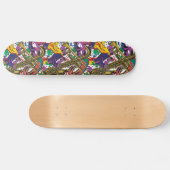 Jazz - New Orleans Mardis Gras Skateboard (Horizontaal)
