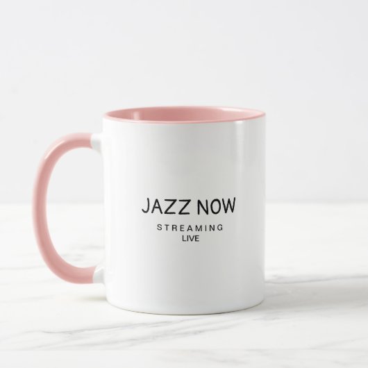 Jazz Now Music Coffee Mok (Links)