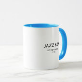 Jazz Now Music Coffee Mok (Voorkant rechts)