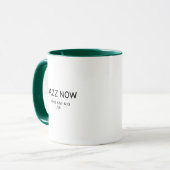 Jazz Now Musique Café Mug (Devant gauche)
