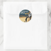 Jazz Player Sticker (Tas)