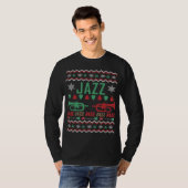 Jazz Player Vilain Sweat de Noël (Devant entier)