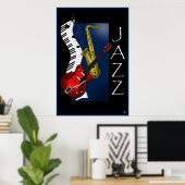 Jazz Poster (Thuiskantoor)