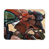 Jazz Quartet Premium Flexi Magnet (Horizontal)