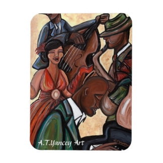 Jazz Quartet Premium Flexi Magnet Magneet