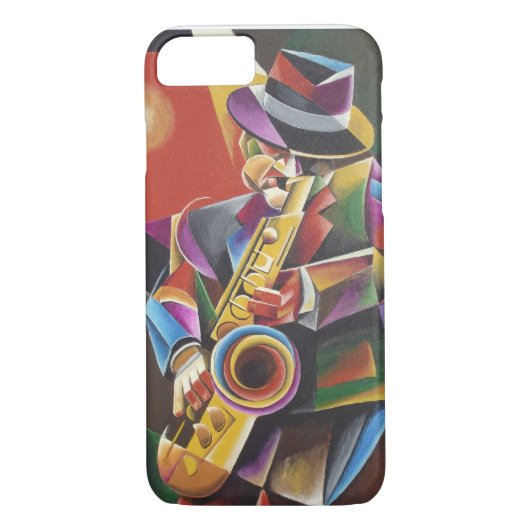 Jazz Sax iPhone case (Achterkant)