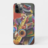 Jazz Sax iPhone case (Achterkant)
