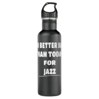 Jazz Saxaphone Jazz Day Jazz Gift Waterfles