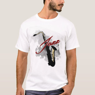 Jazz Saxofoon T-shirt