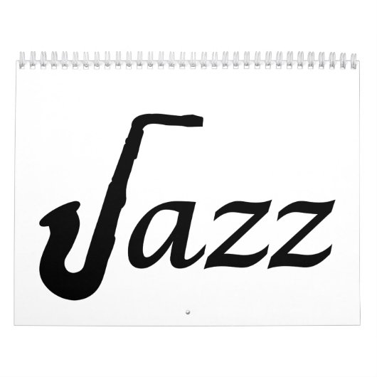 Jazz Saxophone Kalender (Hoes)