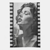 Jazz Singer Theedoek (Verticaal)