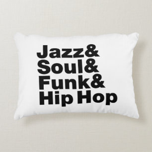 Jazz & Soul & Funk & Hip Hop Accent Kussen