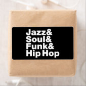 Jazz & Soul & Funk & Hip Hop Etiket (Insitu)