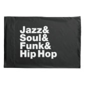 Jazz & Soul & Funk & Hip Hop Kussensloop (Achterkant)