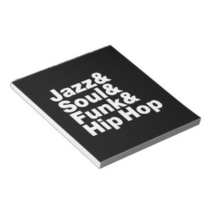 Jazz & Soul & Funk & Hip Hop Notitieblok