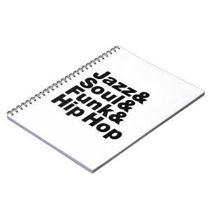 Jazz & Soul & Funk & Hip Hop Notitieboek