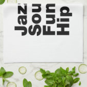 Jazz & Soul & Funk & Hip Hop Theedoek (Gevouwen)