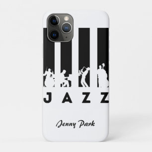 Jazz spelers gepersonaliseerd iPhone 11 pro hoesje