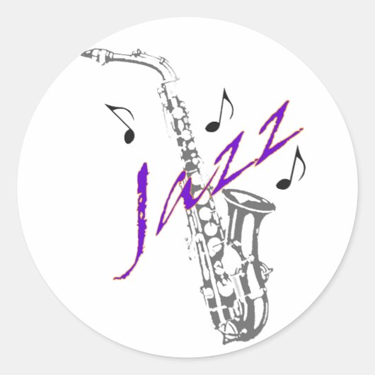 Jazz Sticker (Voorkant)