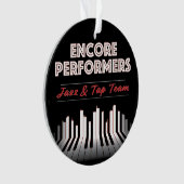 Jazz & Tap Team Ornament ACRYLIC (voorkant)