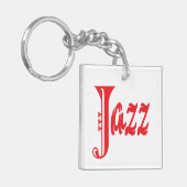 Jazz-teken Sleutelhanger (Voorkant Links)
