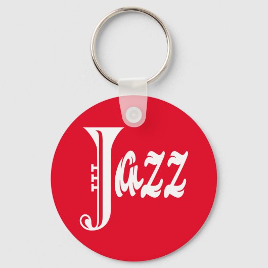 Jazz-teken Sleutelhanger (Voorkant)