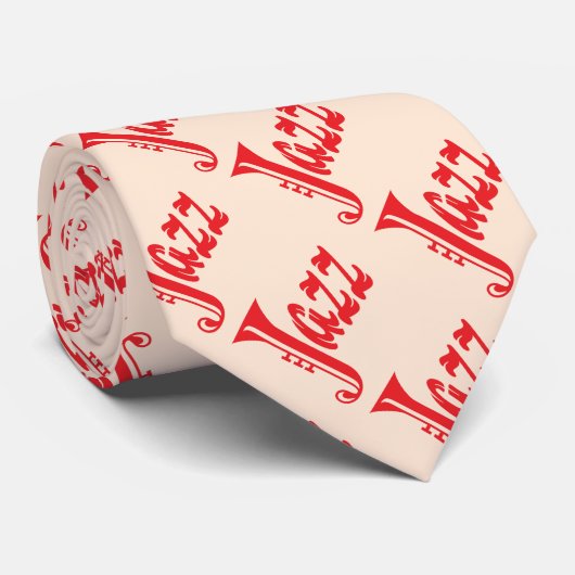 Jazz-teken Stropdas (Opgerold)