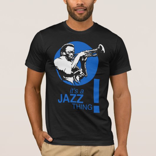jazz thing t-shirt (Voorkant)
