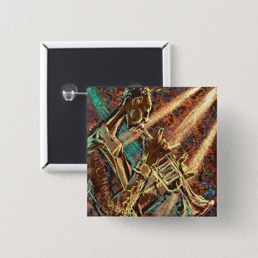 JAZZ Trumpet Button (Voorkant /achterkant)
