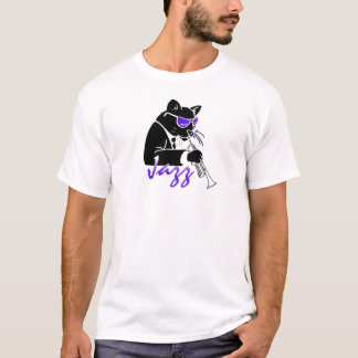 Jazz Trumpet Cool Cat T-shirt