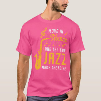Jazz Tshirt Saxofonist Musician Youth Jazzband PL