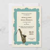 Jazz uit het verleden - bewaar de datum kaart (Achterkant)